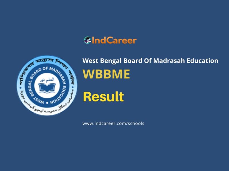 WB Madrasah Result: Check High Madrasah, Alim, Fazil Results at wbbme.org