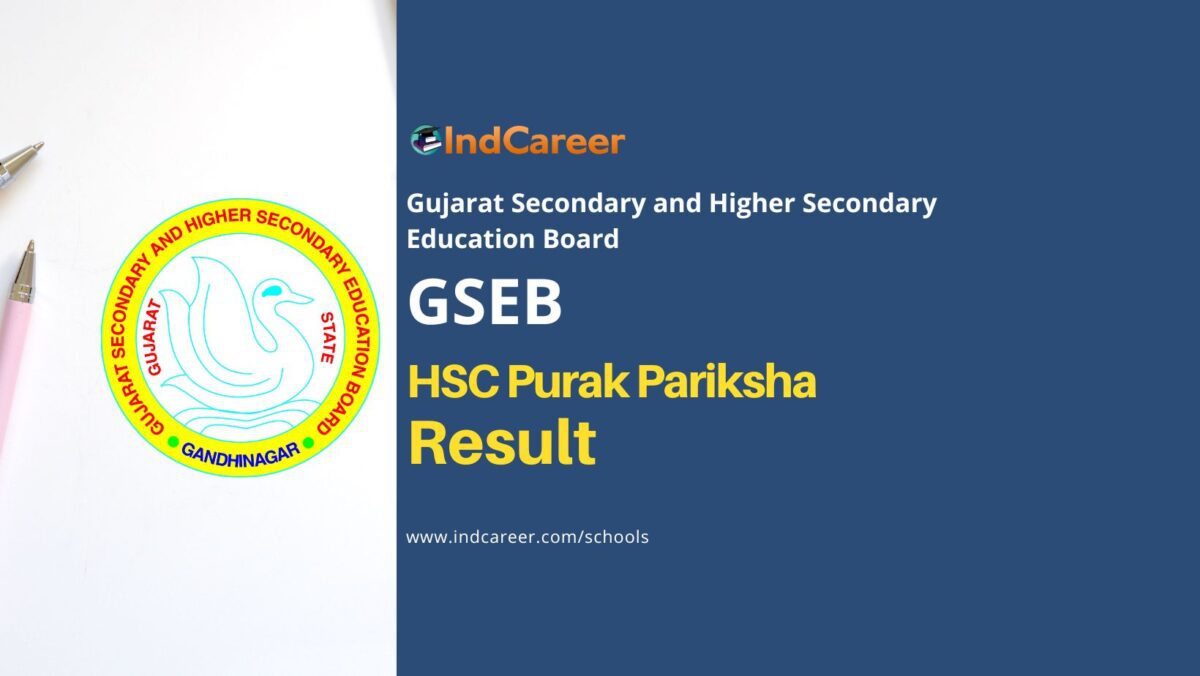 GSEB HSC Purak Pariksha Result