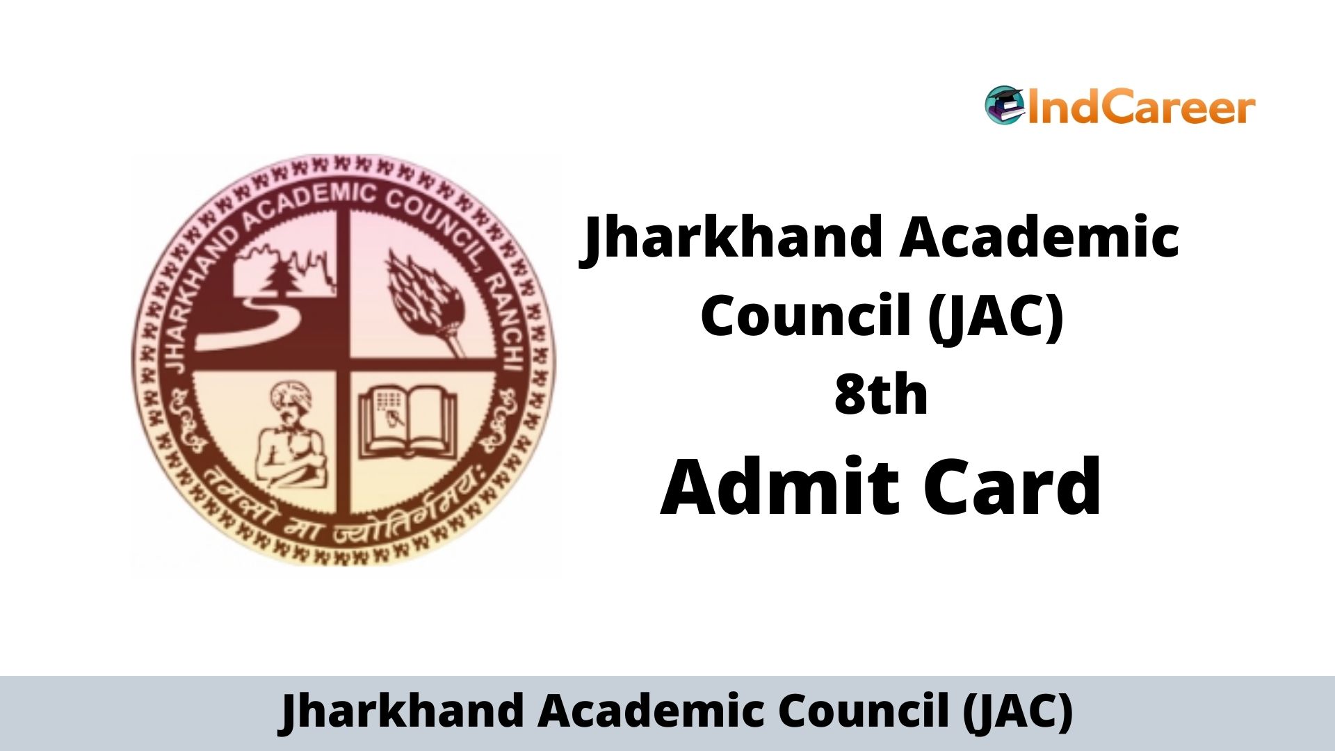 JAC 8th Admit Card