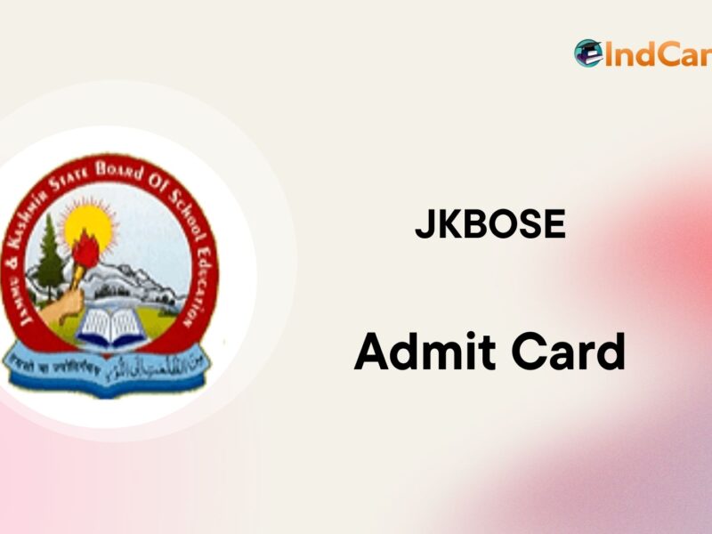 JKBOSE Admit Card