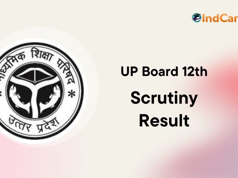 UP Board 12th Scrutiny Result