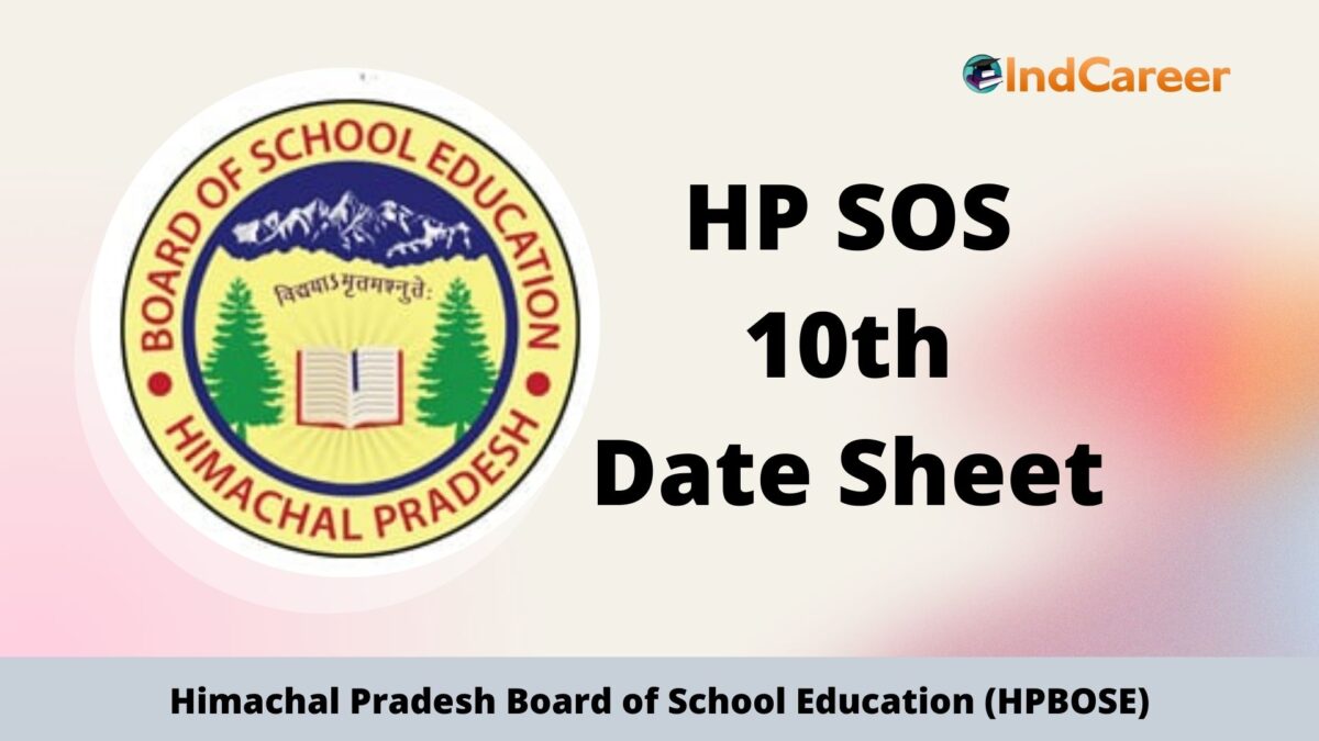 HPSOS 10th Date Sheet