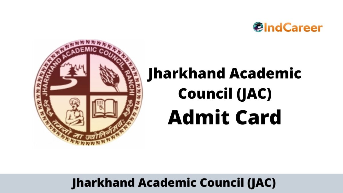 Jharkhand Academic Council (JAC) Class 10, 12 Admit Card