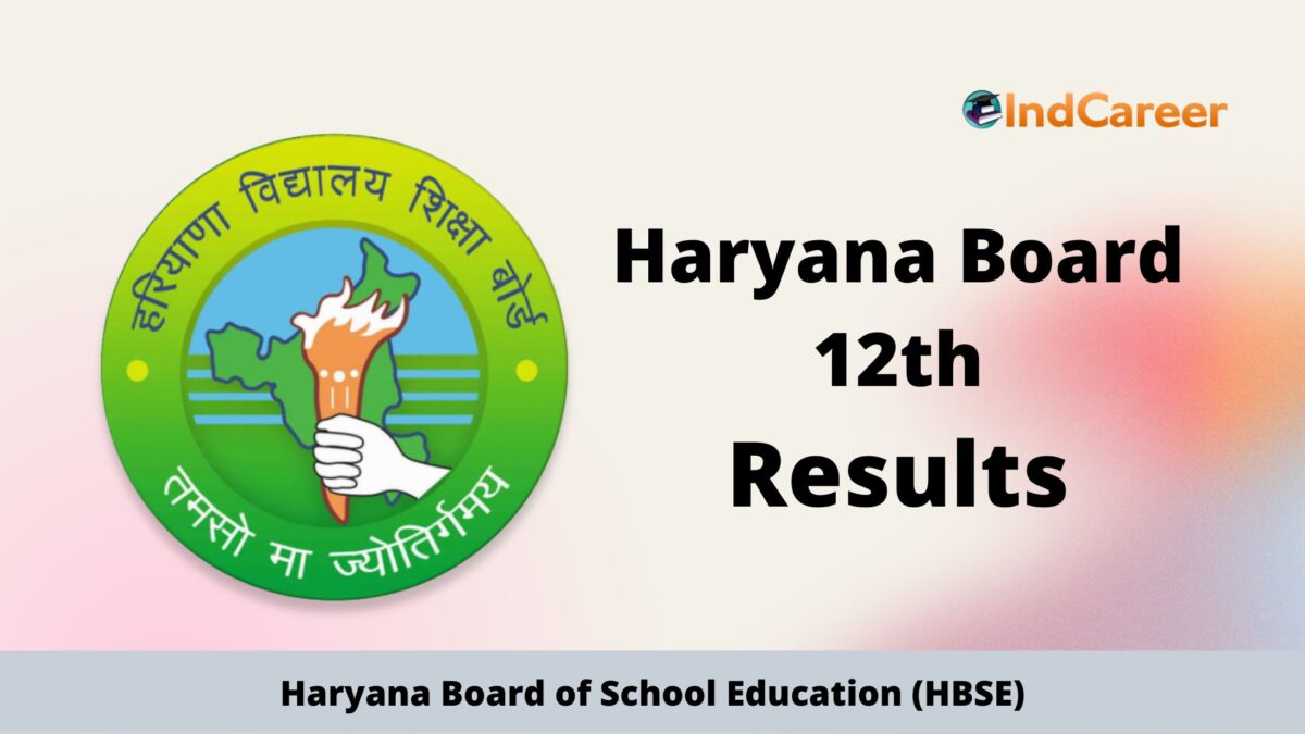 HBSE 12th Result - Haryana Board