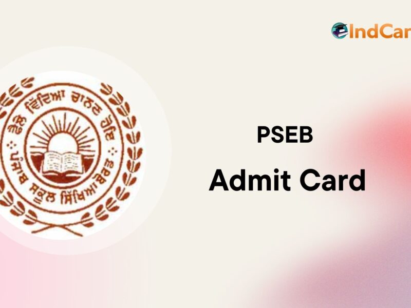 PSEB Admit Card