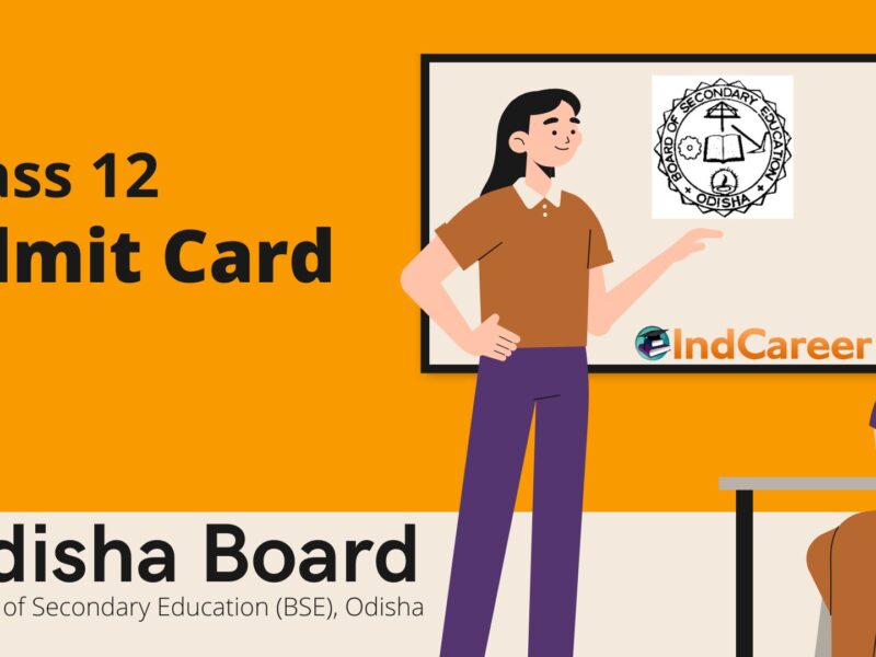 Odisha 12th Admit Card