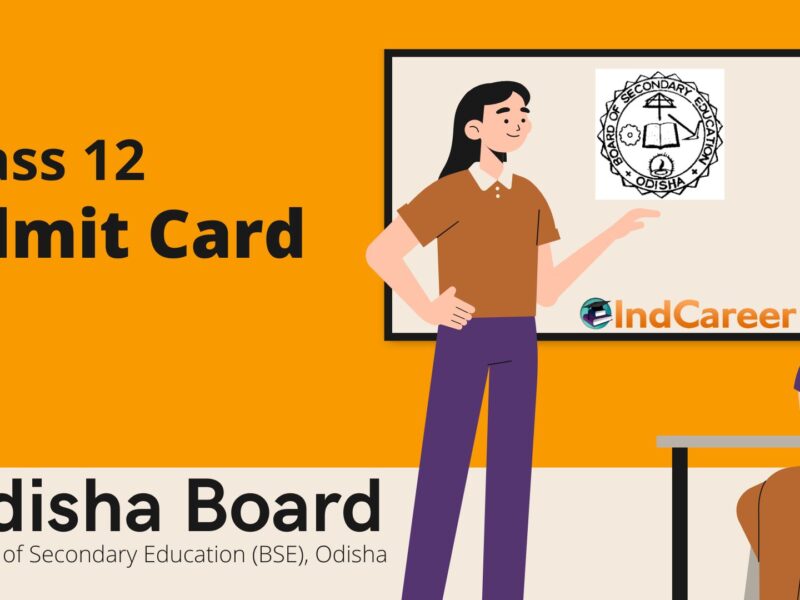 Odisha 12th Admit Card