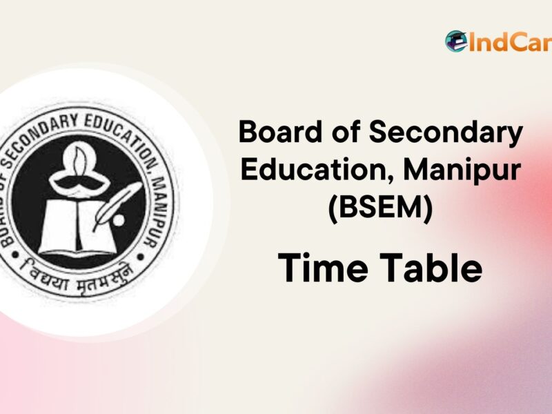 Manipur Time Table