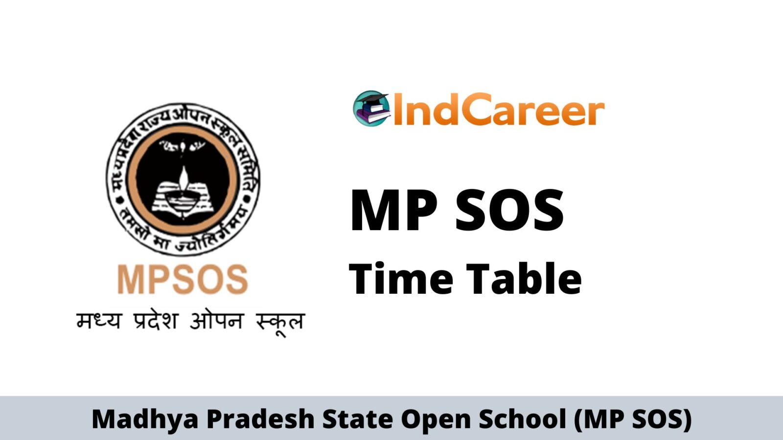 MPSOS Time Table