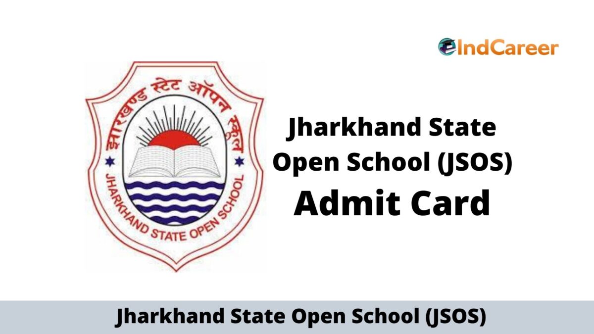 Jharkhand State Open School (JSOS) Admit Card