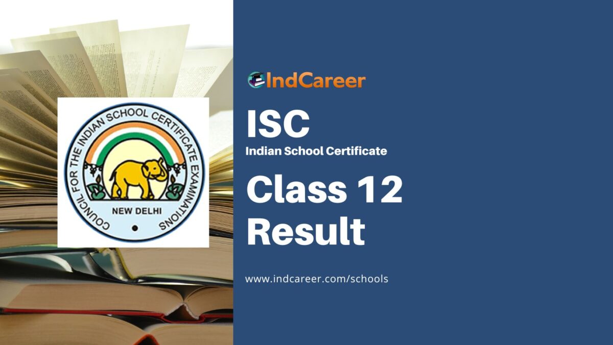 ISC Class 12 Result