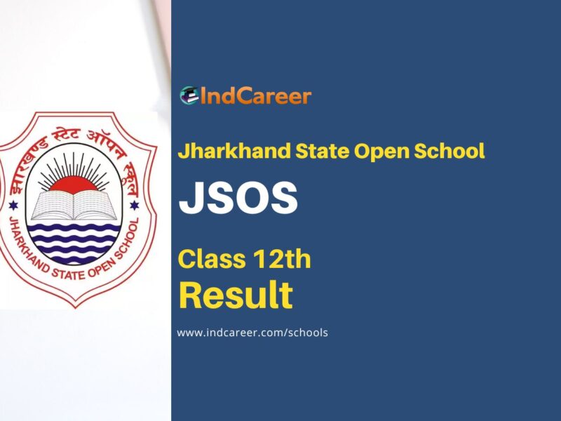 JSOS 12th Result: Check Jharkhand Open School Class 12 Result