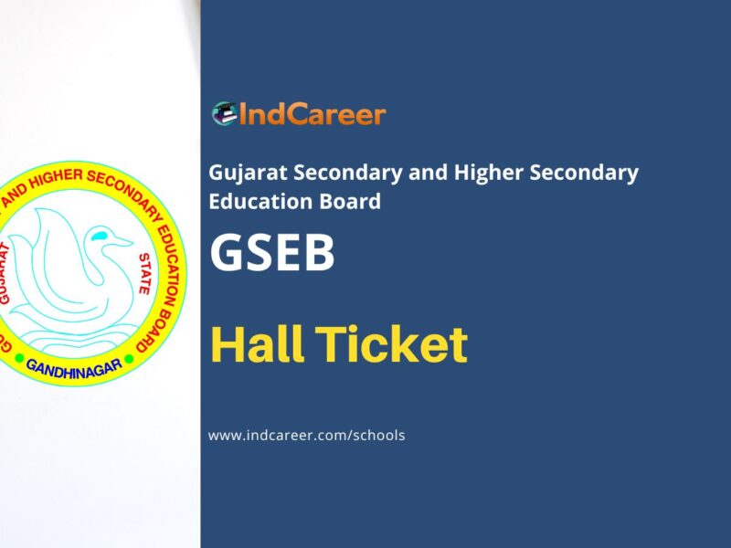 GSEB Hall Ticket: Download Gujarat Board Admit Card