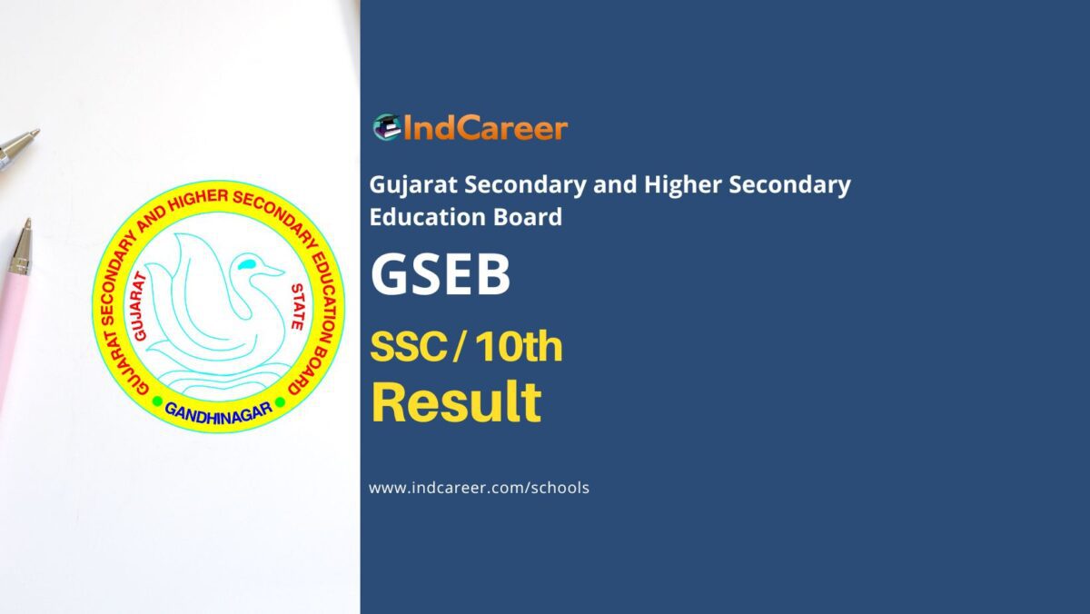 GSEB SSC Result: Check Gujarat Board 10th Results