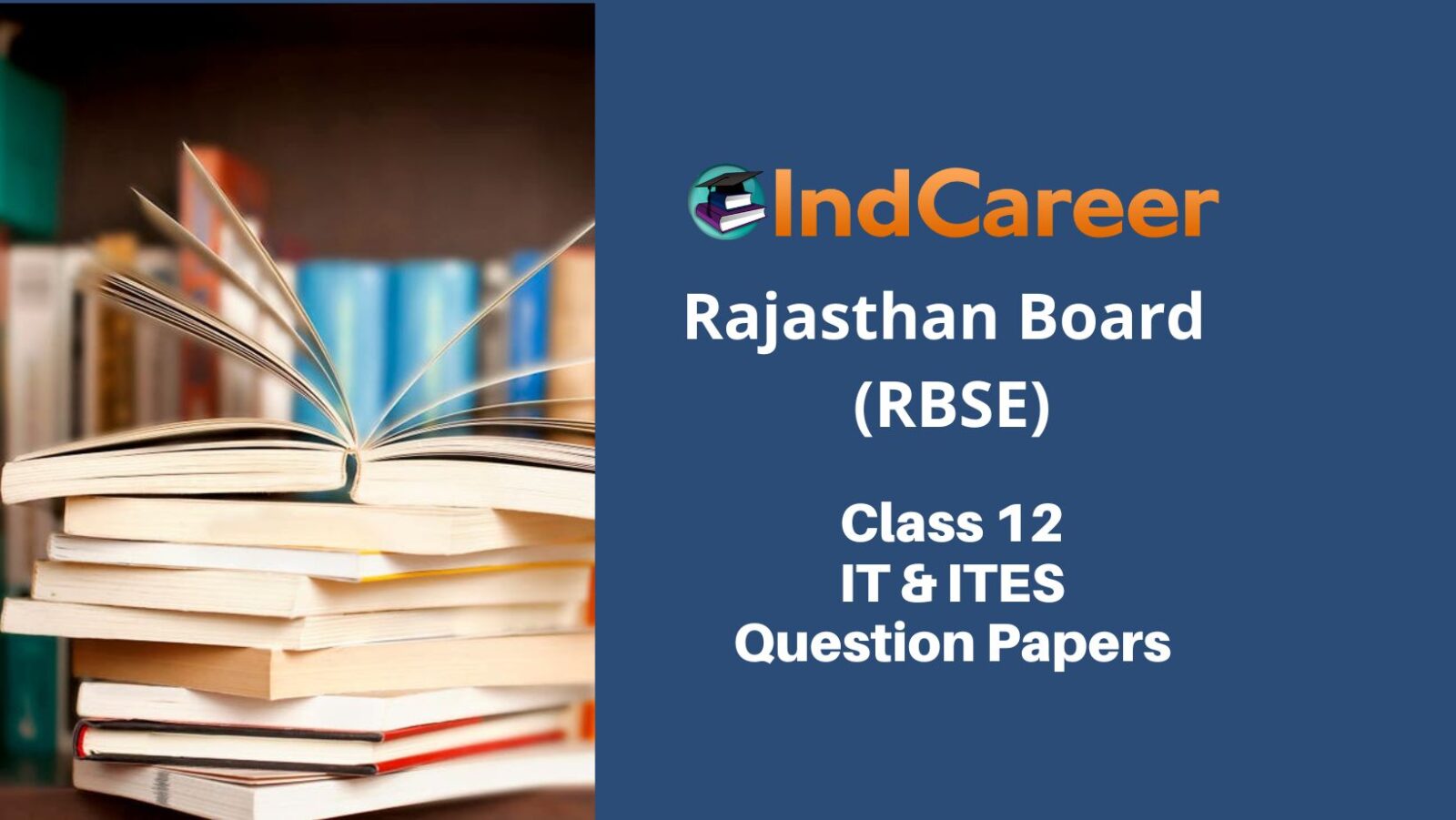 RBSE Class 12 IT & ITES Question Papers