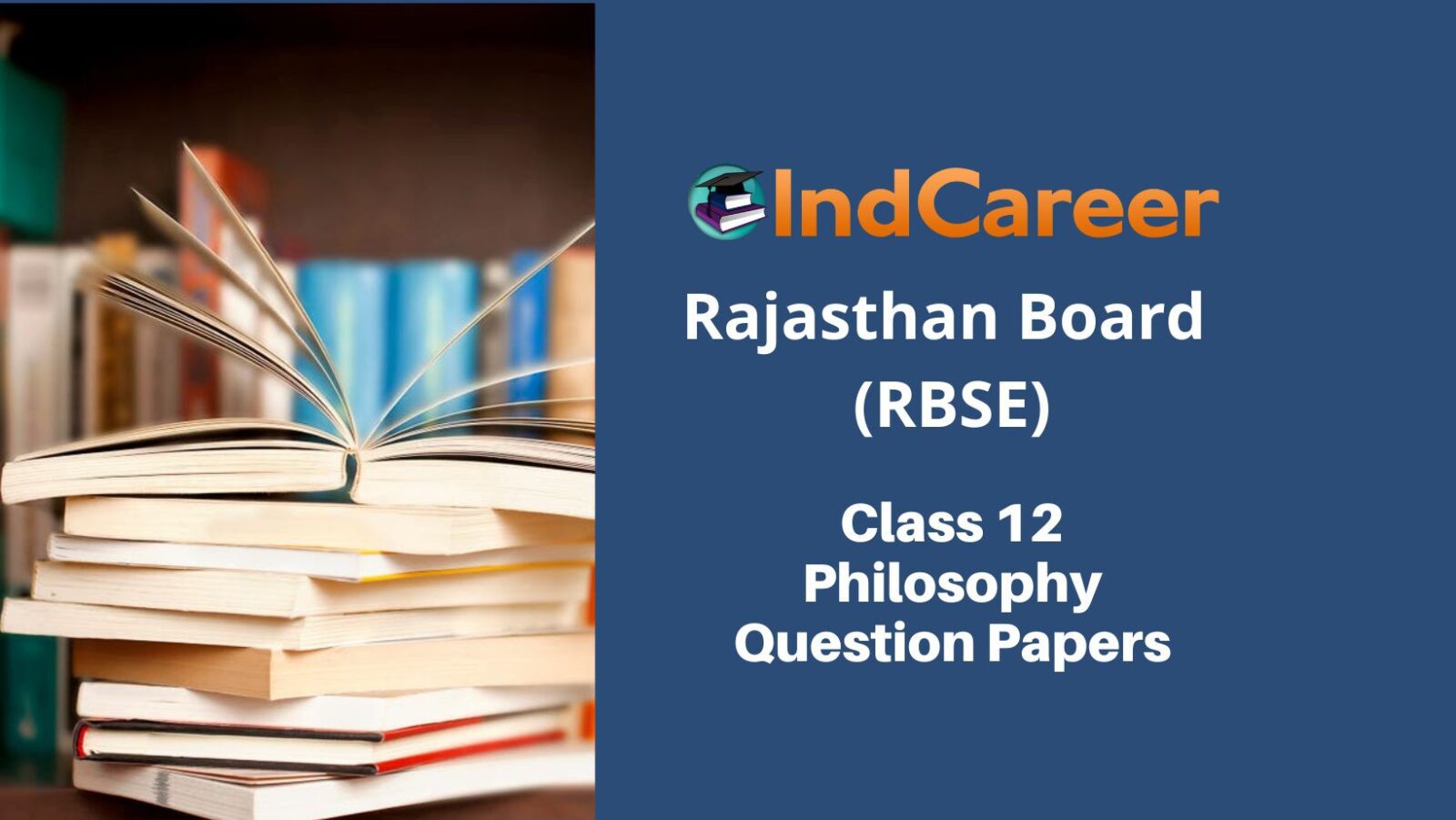 RBSE Class 12 Philosophy Question Papers