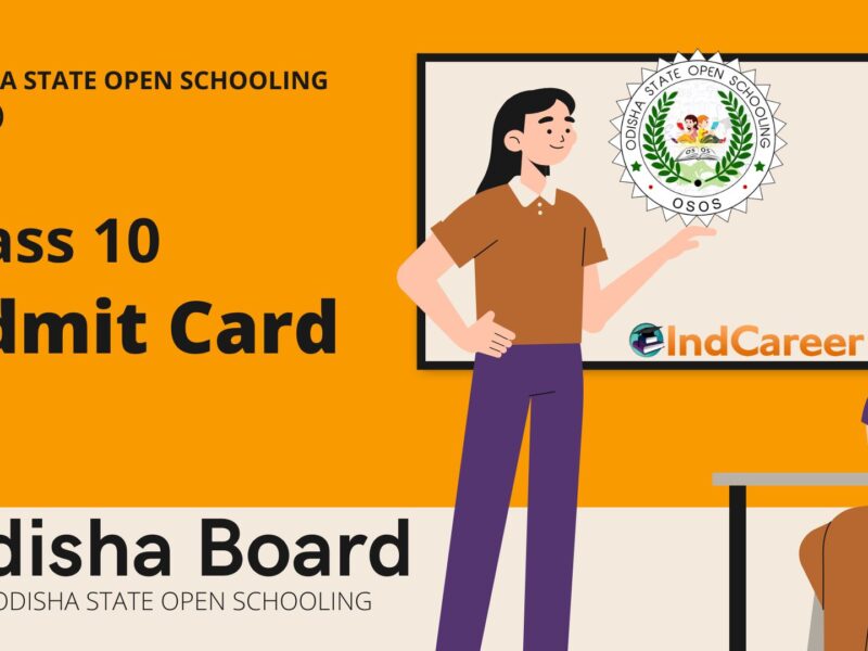 Odisha 10th Open School Admit Card