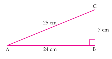 NCERT Solutions for Class 10 Maths Chapter 8 - Introduction to Trigonometry Ex. 8.1 Que. 1