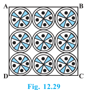 NCERT Solutions for Maths: Chapter 12 – Areas Related to Circles Ex. 12.3 Que. 11