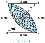 NCERT Solutions for Maths: Chapter 12 – Areas Related to Circles Ex. 12.3 Que. 16