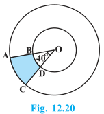NCERT Solutions for Maths: Chapter 12 – Areas Related to Circles Ex. 12.3 Que. 2
