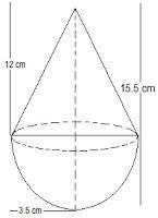 NCERT Solutions for Maths: Chapter 13 - Surface Areas and Volumes Ex. 13.1 Que. 3