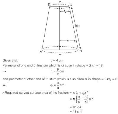 NCERT Solutions for Maths: Chapter 13 - Surface Areas and Volumes Ex. 13.4 Que. 2