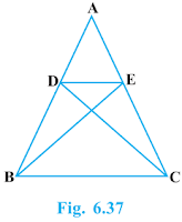 Triangles Exercise 6.3 Question No. 6 Triangles Exercise 6.3 Question No. 6