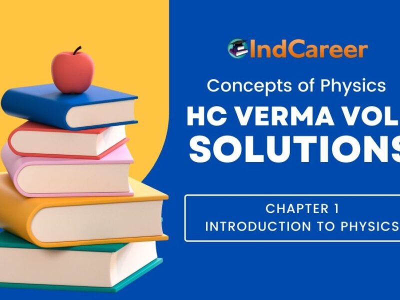 HC Verma Solutions for Class 11 Physics Chapter 2 – Physics and Mathematics