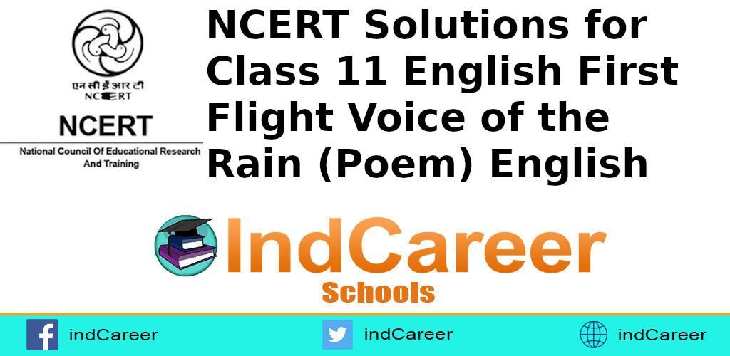 Voice of the Rain (Poem) English