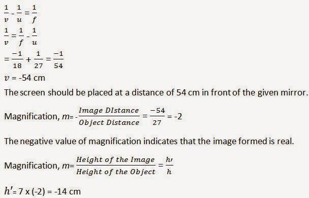 NCERT Solutions for Class 10 Science: Chapter 10 - Light Reflection and Refraction Page No. 186 Que. 15