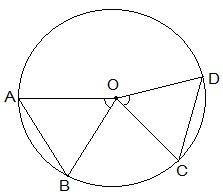 NCERT Solutions for 9th Class Maths : Chapter 10 Circles Ex. 10.2 Que. 1
