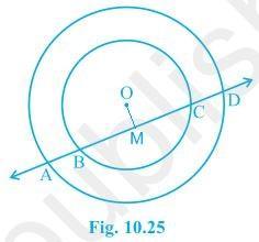 NCERT Solutions for 9th Class Maths : Chapter 10 Circles Ex. 10.4 Que. 4