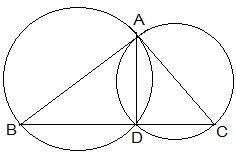 NCERT Solutions for 9th Class Maths : Chapter 10 Circles Ex. 10.5 Que. 10