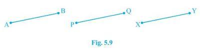 NCERT Solutions for 9th Class Maths : Chapter 5 Introduction to Euclid’s Geometry Ex. 5.1 Que. 1