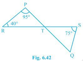 NCERT Solutions for 9th Class Maths : Chapter 6 Lines and Angles Ex. 6.3 Que. 4