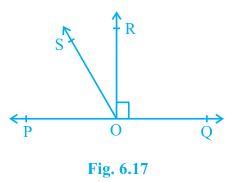 NCERT Solutions for 9th Class Maths : Chapter 6 Lines and Angles Ex. 6.1 Que. 5