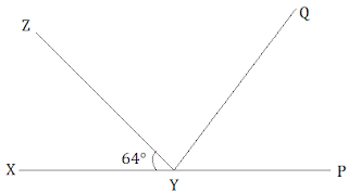 NCERT Solutions for 9th Class Maths : Chapter 6 Lines and Angles Ex. 6.1 Que. 6