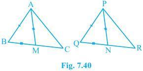 NCERT Solutions for 9th Class Maths : Chapter 7 Triangles Ex. 7.3 Que. 3