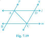 NCERT Solutions for 9th Class Maths : Chapter 7 Triangles Ex. 7.1 Que. 4