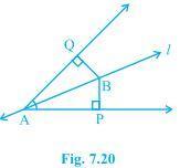 NCERT Solutions for 9th Class Maths : Chapter 7 Triangles Ex. 7.1 Que. 5
