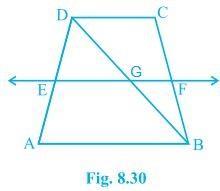 NCERT Solutions for 9th Class Maths : Chapter 8 Quadrilaterals Ex. 8.2 Que. 4