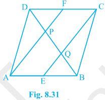 NCERT Solutions for 9th Class Maths : Chapter 8 Quadrilaterals Ex. 8.2 Que. 5