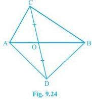 NCERT Solutions for 9th Class Maths : Chapter 9 Areas of Parallelograms and Triangles Ex. 9.3 Que. 4
