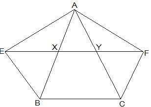 NCERT Solutions for 9th Class Maths : Chapter 9 Areas of Parallelograms and Triangles Ex. 9.3 Que. 8