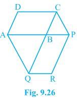 NCERT Solutions for 9th Class Maths : Chapter 9 Areas of Parallelograms and Triangles Ex. 9.3 Que. 9