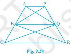 NCERT Solutions for 9th Class Maths : Chapter 9 Areas of Parallelograms and Triangles Ex. 9.3 Que. 14