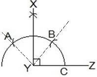 NCERT Solutions for 9th class Maths : Chapter 11 Constructions Ex. 11.1 Que. 1