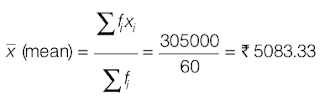 NCERT Solutions for 9th class Maths : Chapter 14 Statistics Ex. 14.4 Que. 5