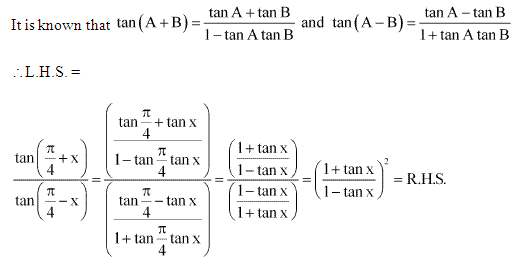 NCERT Solutions for 11th Class Maths: Chapter 3-Trigonometric Functions Ex. 3.3 Que. 6